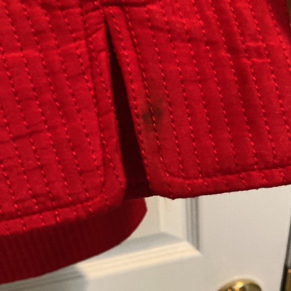 Coldwater Creek Red Jacket Sz 12 - Picture 5 of 14